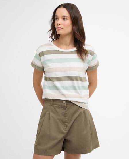 Lyndale T-Shirt Spearmint Multi