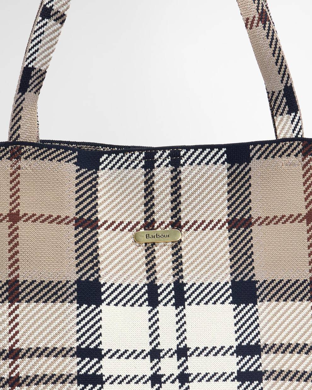 Layla Tartan Large Tote Bag