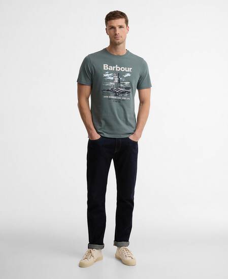 Harbourside Graphic T-Shirt Vintage Teal