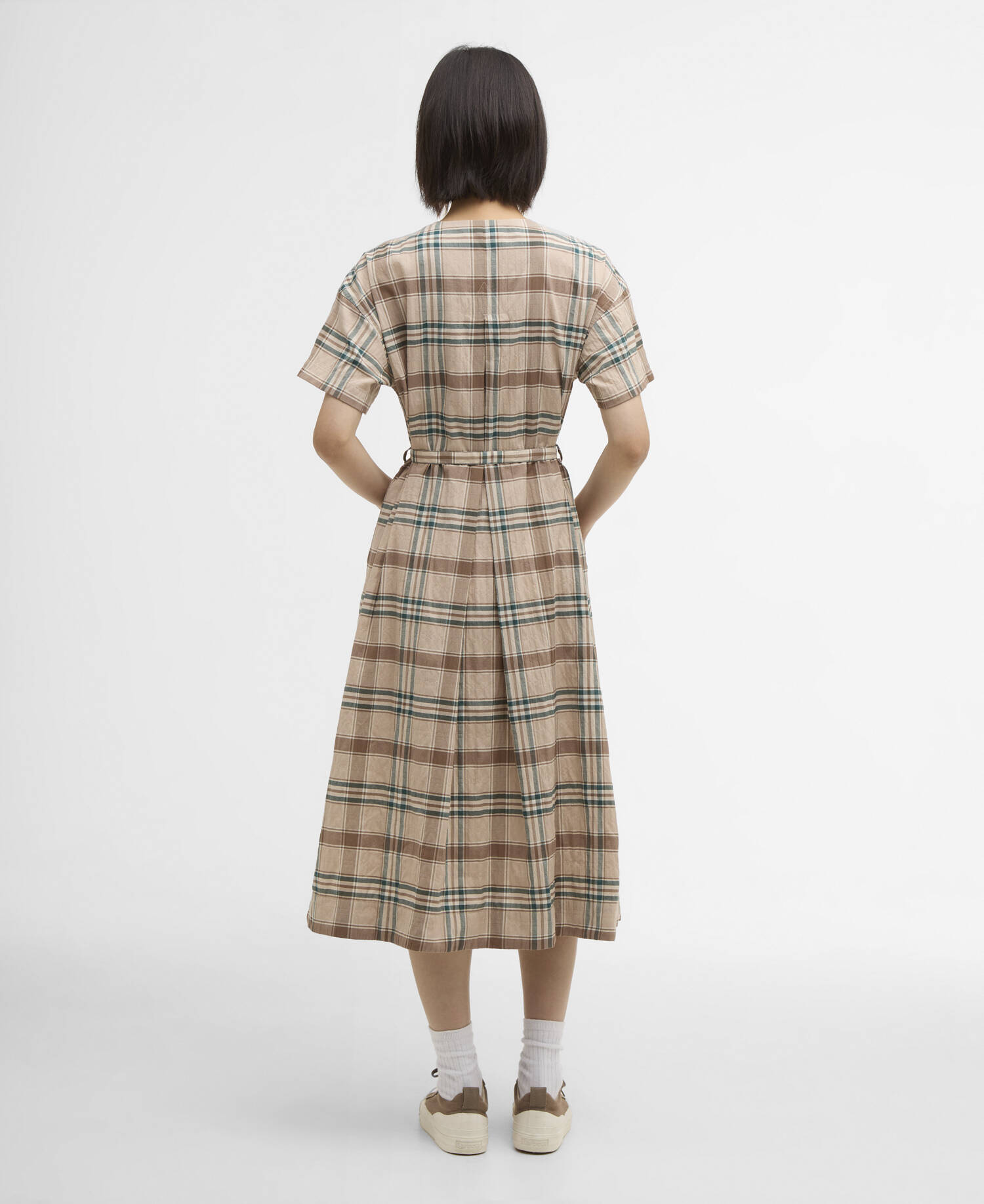 Gwen Midi Dress Archive Tartan image number 2