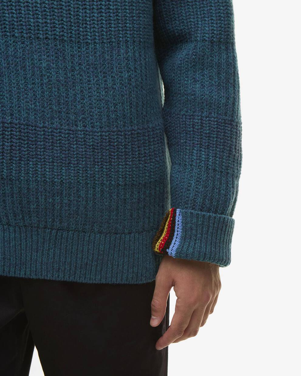 Maglione girocollo Saddle Paul Smith loves Barbour