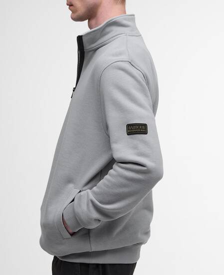 Outline Half-Zip Sweatshirt Ultimate Grey