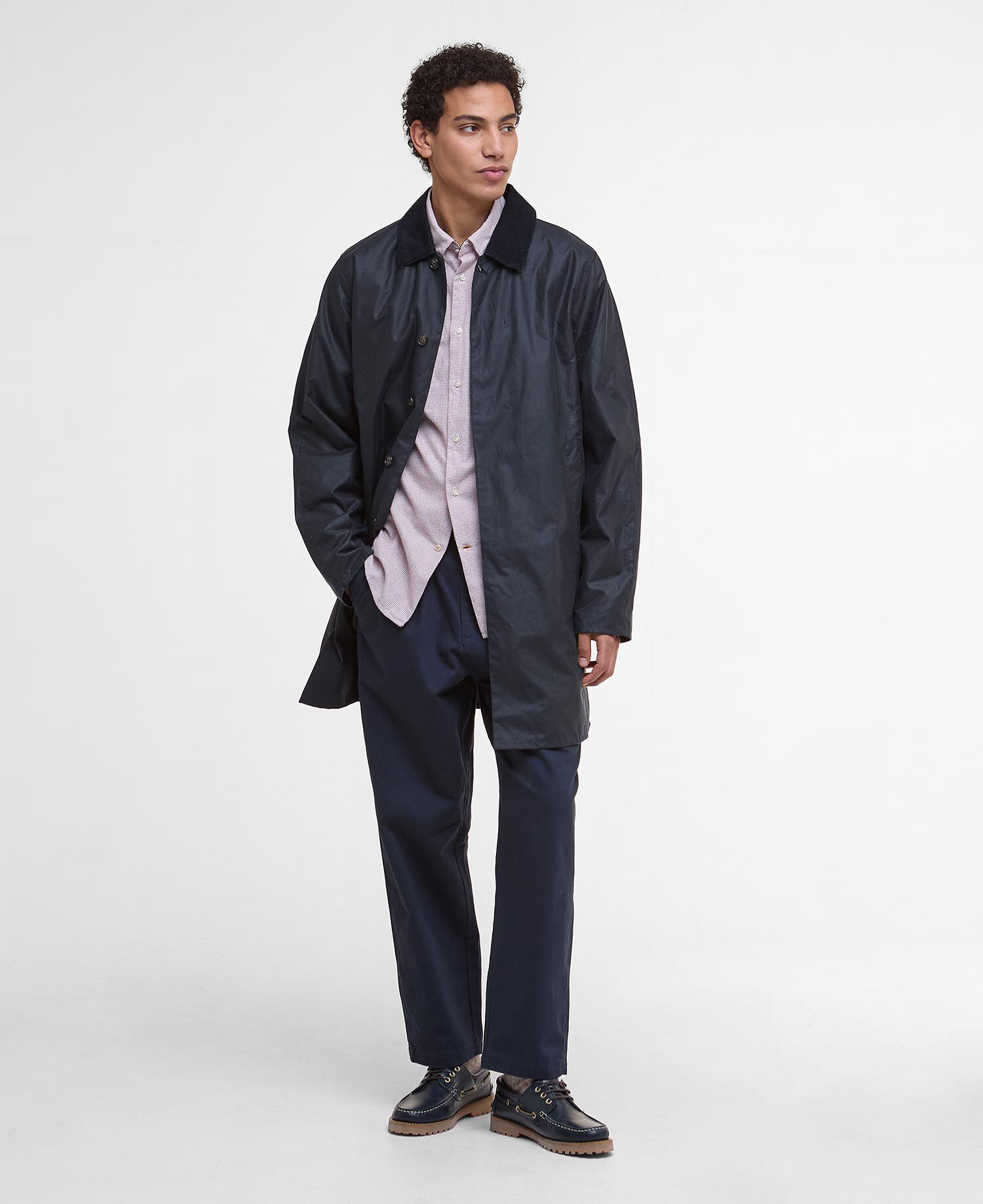 Buy Lorden Waxed Mac for USD 400.00 | BARBOUR_US