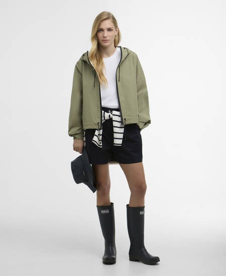 Jacke Thorpe Waterproof Bleached Olive/Fondant