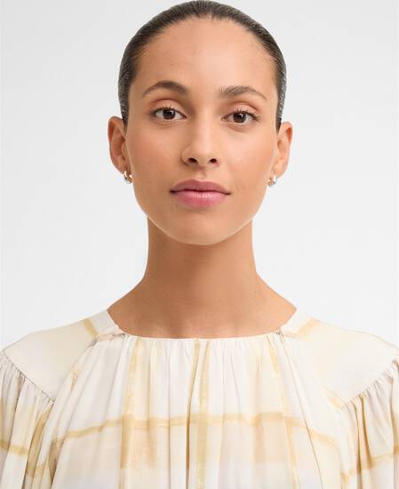 Catlin Mini Dress Jasmine Painted Check