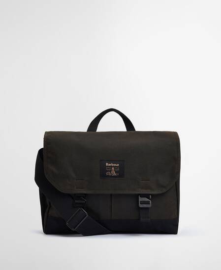 Field Waxed Satchel Olive