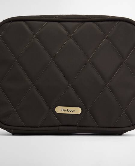 Borsa trapuntata a tracolla Olive