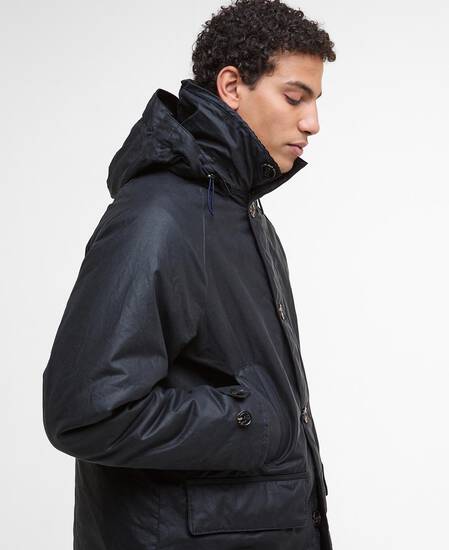 Trenchcoat Beaudale Waxed Navy