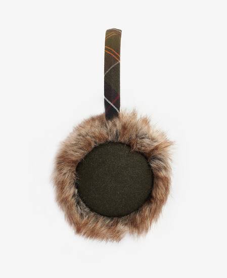 Barrhill Faux-Fur Ear Muffs Classic Tartan
