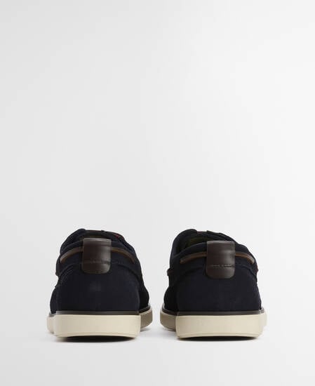Rothley Boat Shoe Navy Suede