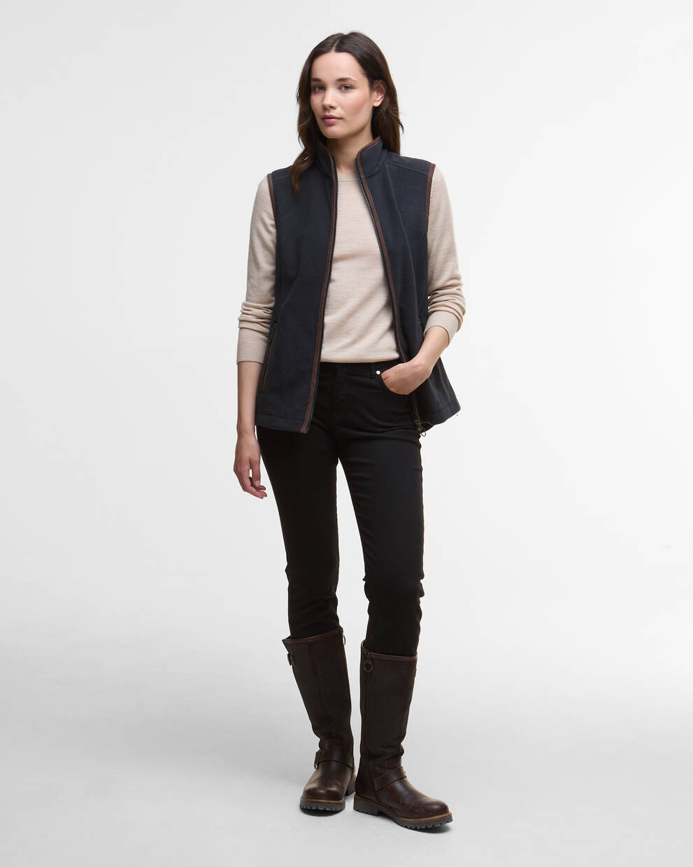 Country Colton Fleece Gilet