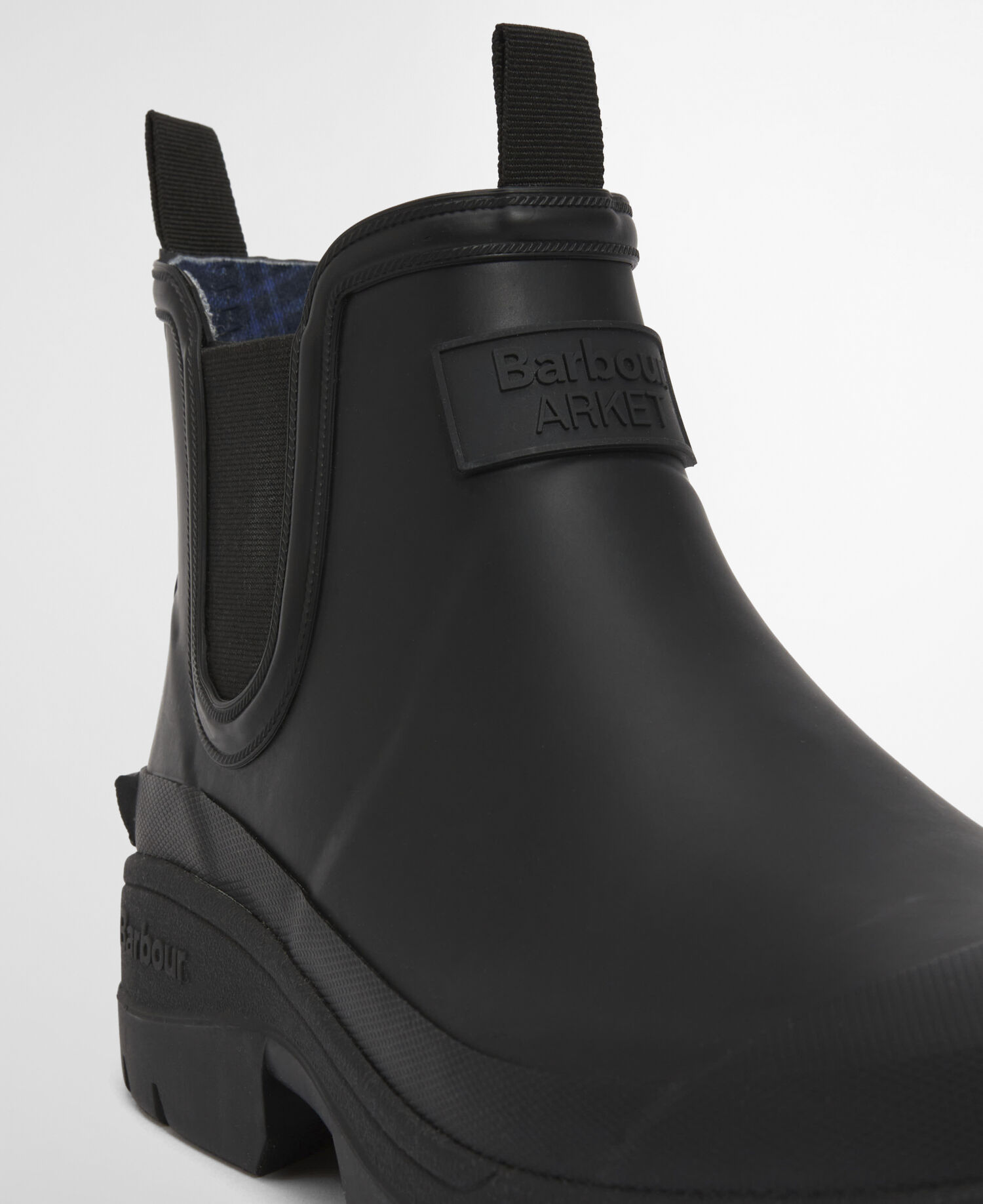 Barbour x ARKET Chelsea Wellingtons Black