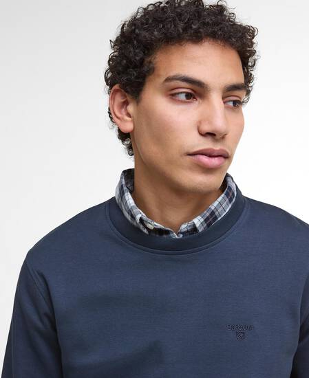 Lambeth Interlock Sweatshirt Navy