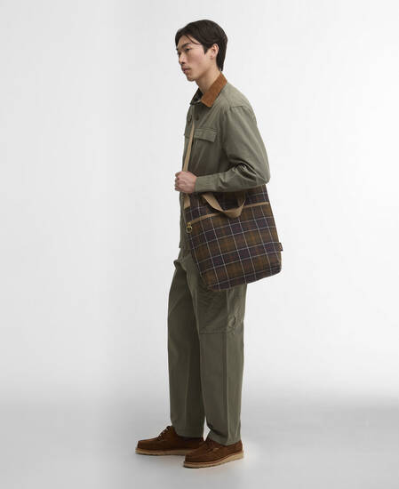 Borsa tote Transport Classic Tartan