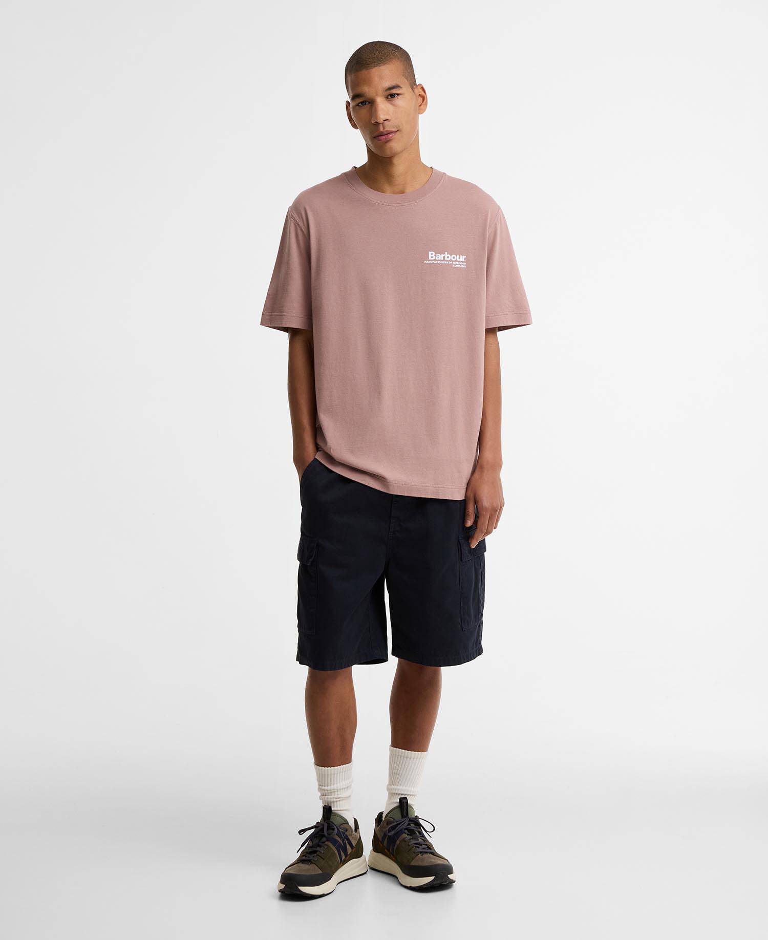 Kaber Graphic Relaxed T-Shirt Ironstone image number 1