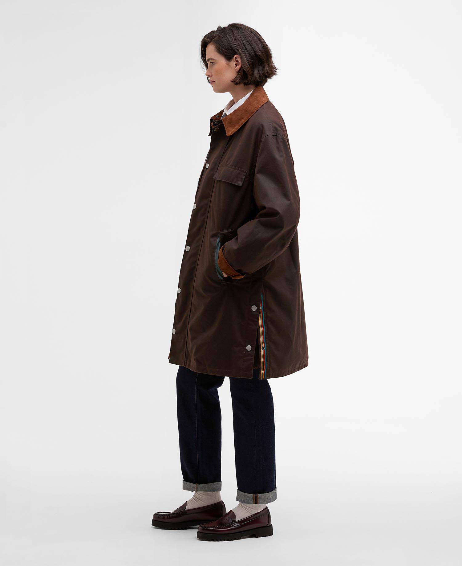 Paul Smith loves Barbour Wachsjacke Beeston image number 4