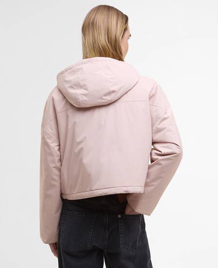 Atlanta Cropped Waterproof Jacket Rose Quartz
