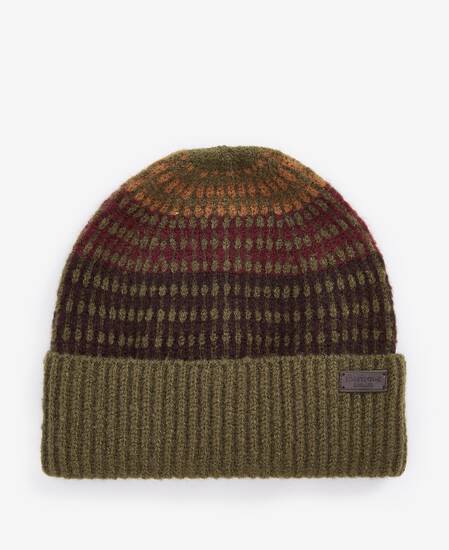 Branton Beanie and Scarf Gift Set Army Green