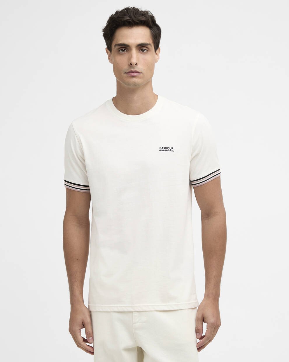 T-shirt Burnwood con fondo manica a contrasto