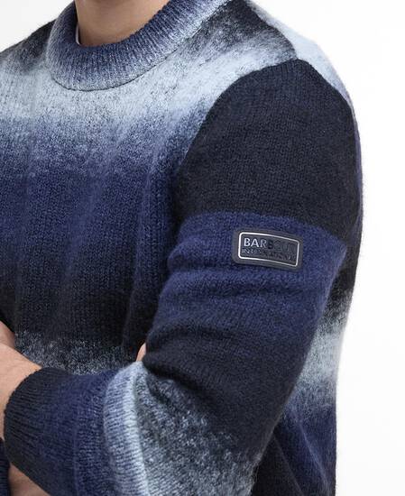 Vector Crew Neck Jumper Black