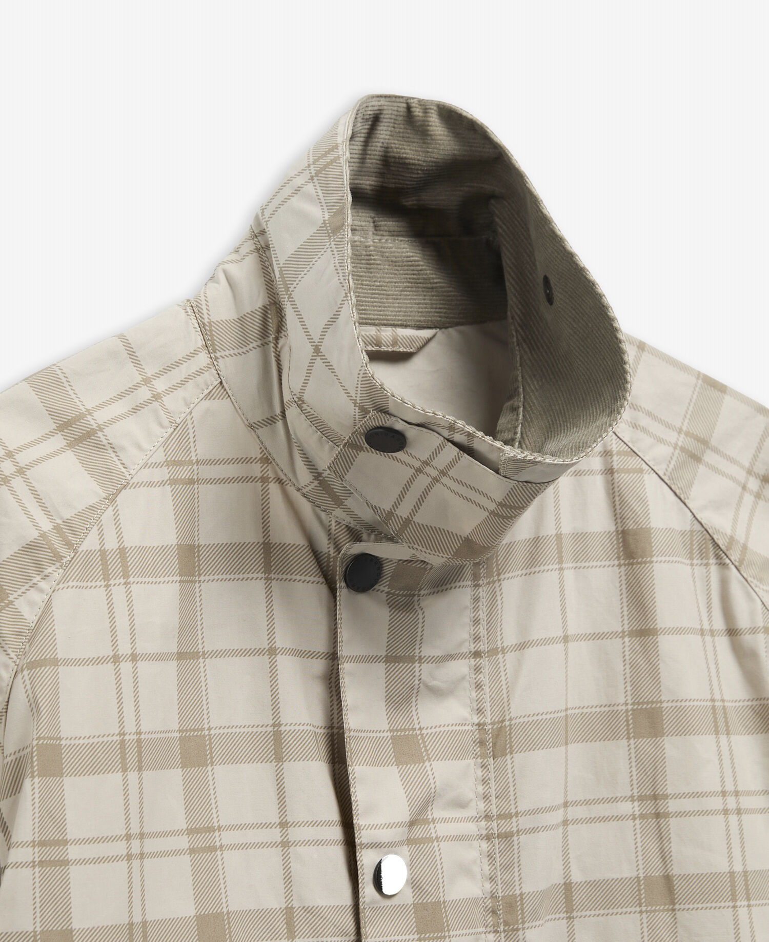 Transport Tartan Casual Jacket Mist Tartan Print
