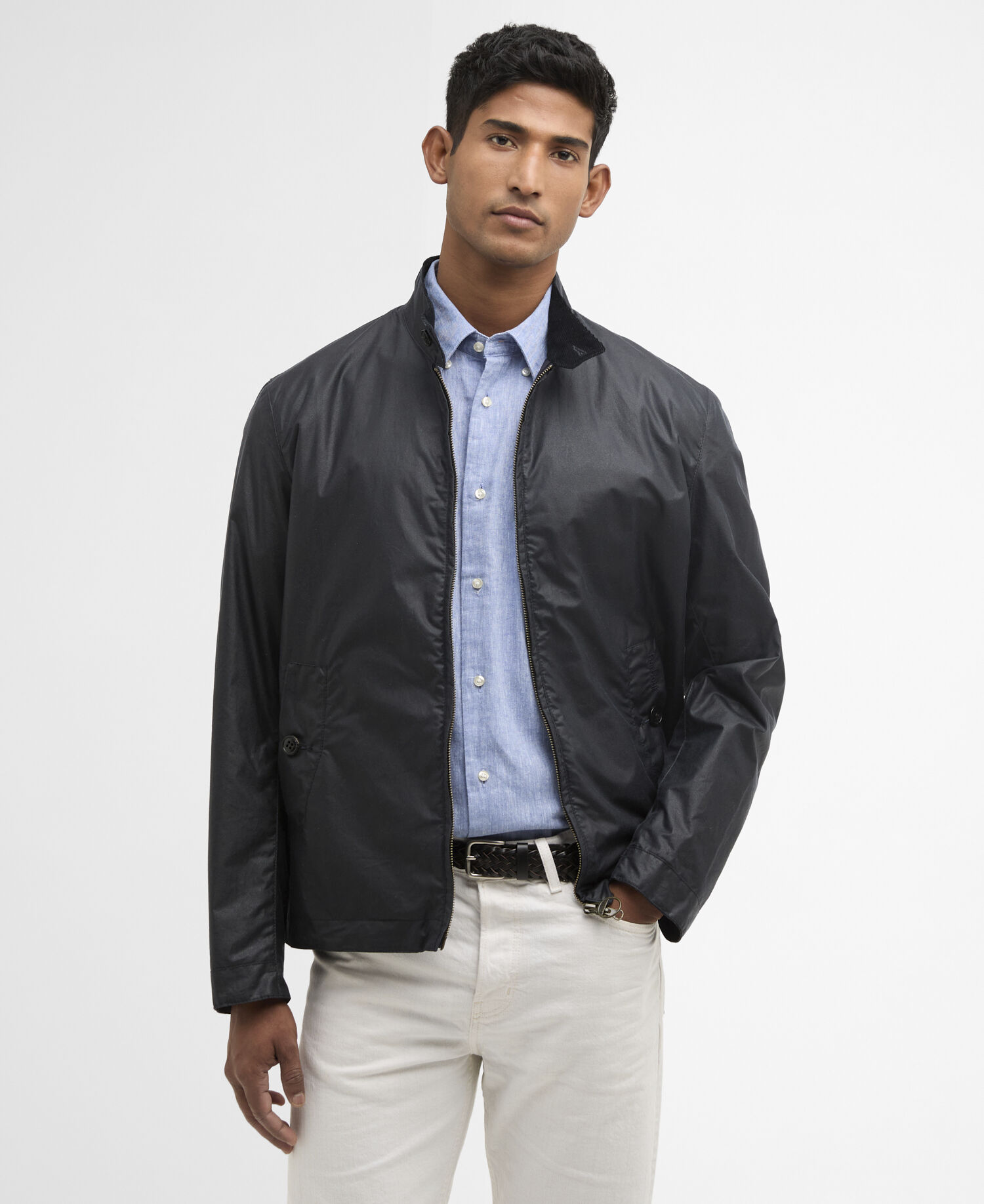 Tyneside Waxed Jacket Royal Navy