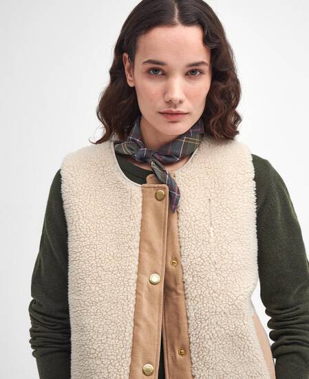 Gilet Dulsie in pile Teddy 