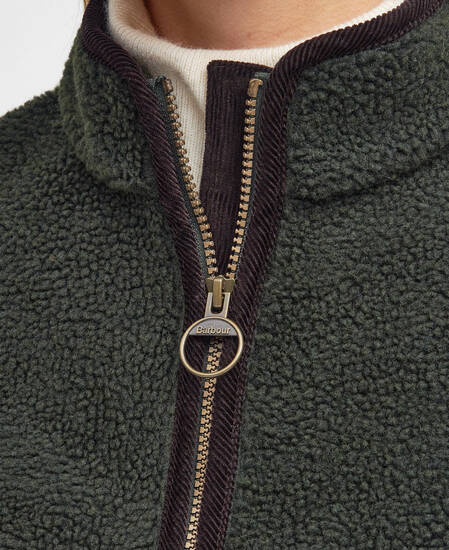 Lavenham Fleece Olive-Classic