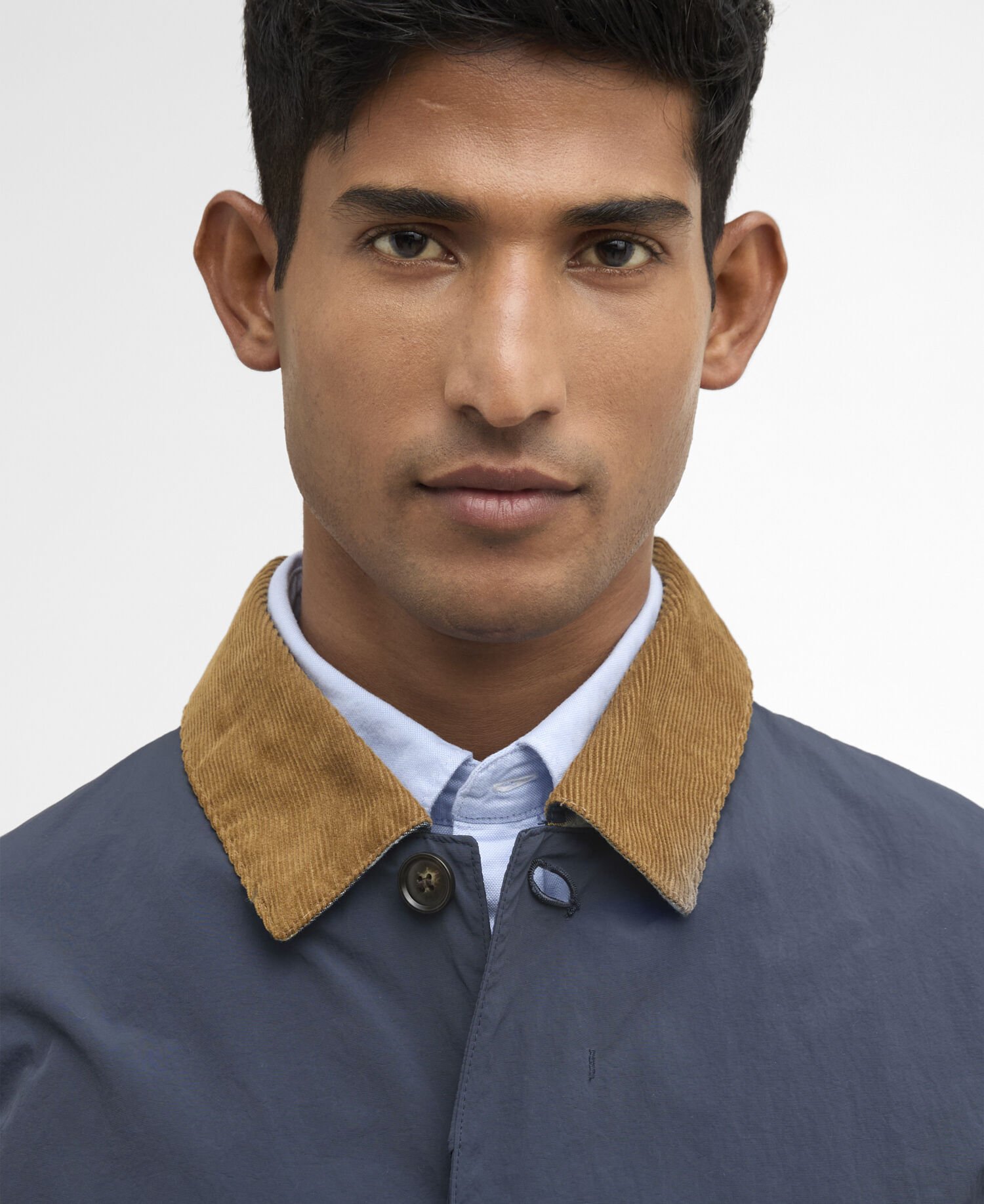 Short Rokig Showerproof Jacket Navy