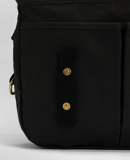 Field Waxed Riever Crossbody Bag Sage