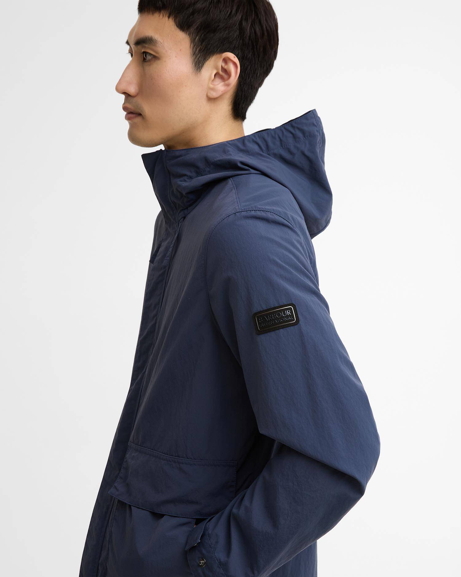 Barnwell Showerproof Jacket Oxford Navy image number 4