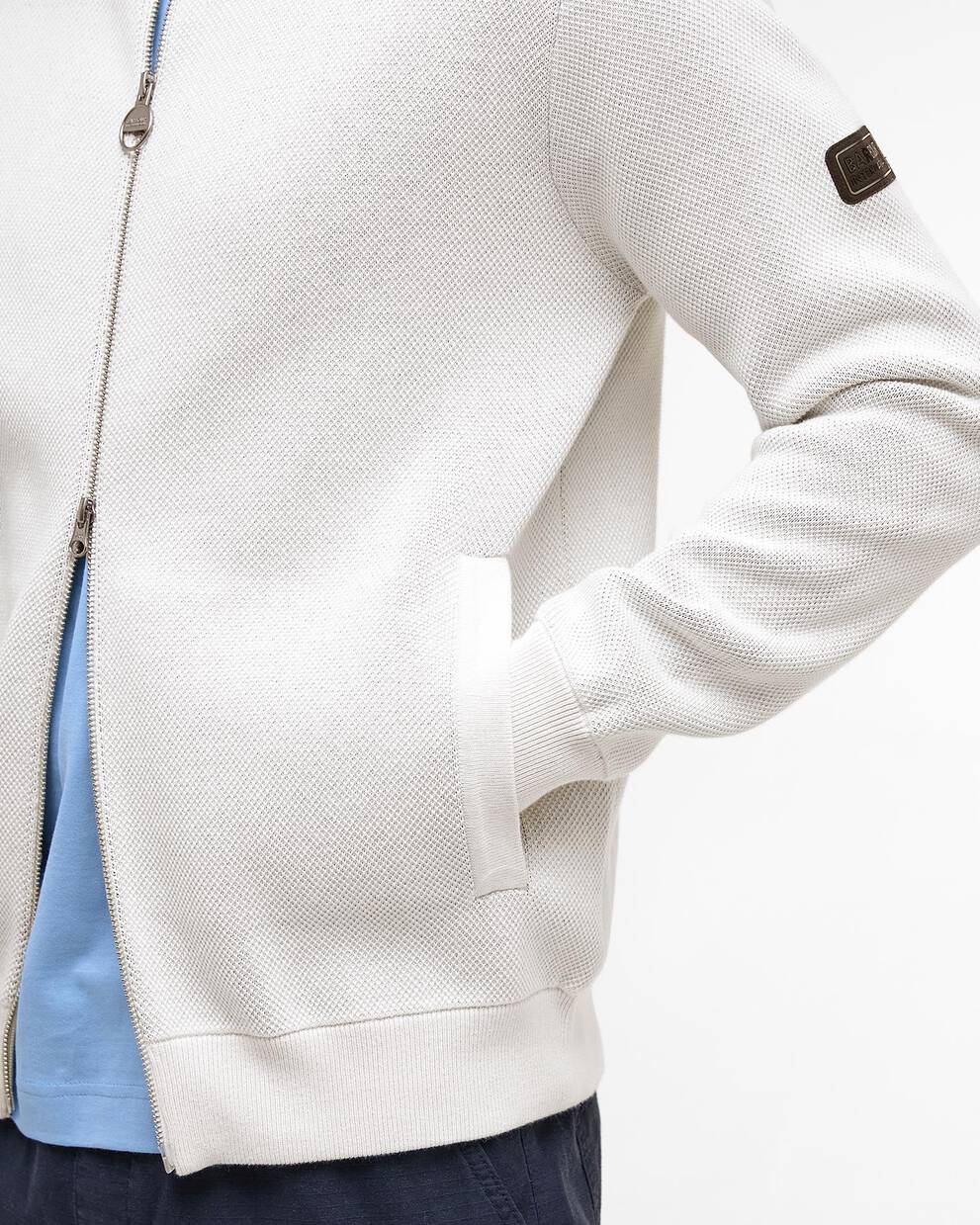 Patrick Bomber Zip Through Cardigan