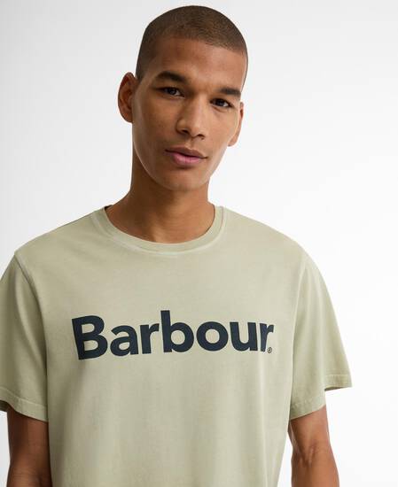 Washington Overdyed Logo Tailored T-Shirt Mineral Green
