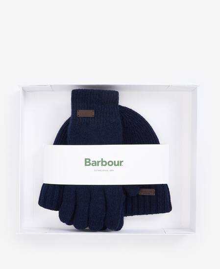 Carlton Beanie and Gloves Gift Set Classic Navy