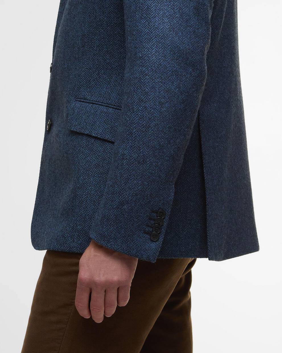 Blazer con motivo a spina di pesce Firth Moons