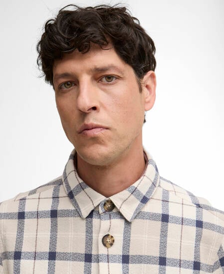 Overshirt Vennel Textured Tartan Oban Mist Tartan