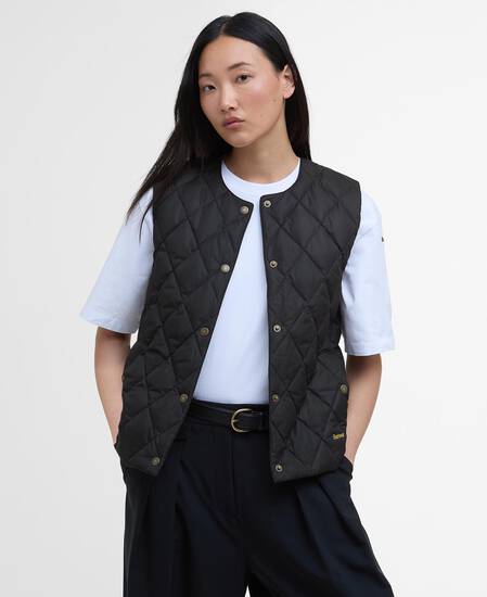 Gilet in piumino d'oca Fiona Black/Classic