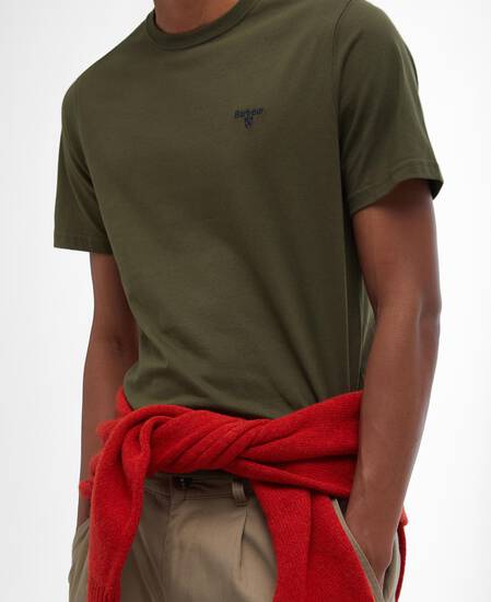 Essential Sports T-Shirt Mid Olive Essential Sports T-Shirt Mid Olive