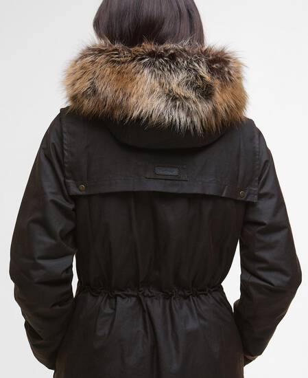Durham City Waxed Parka Rustic
