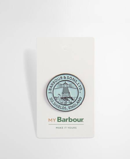 Barbour Roundel Pin Badge Roundel Barbour Roundel Pin Badge Roundel