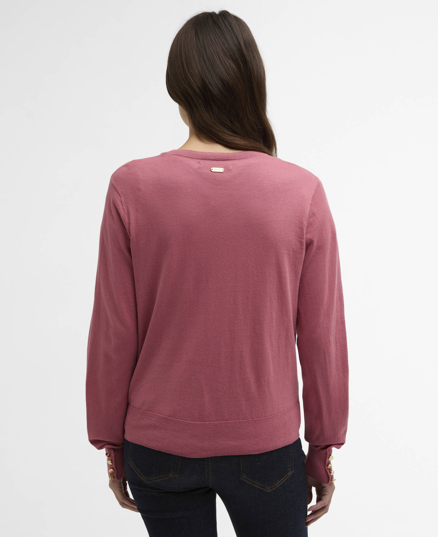 Clover Crew-Neck Jumper Wildberry image number 2
