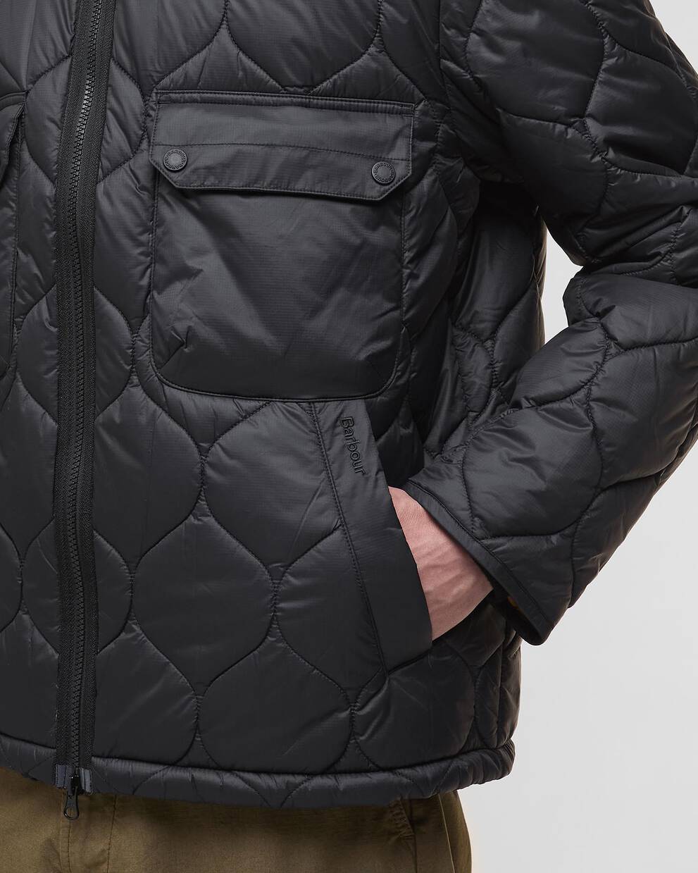 Re-Engineered Hooded Spey Quilted Jacket
