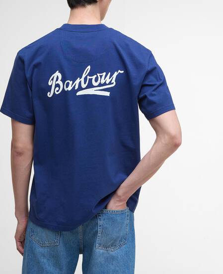 Bowery Oversized Graphic T-Shirt Inky Blue