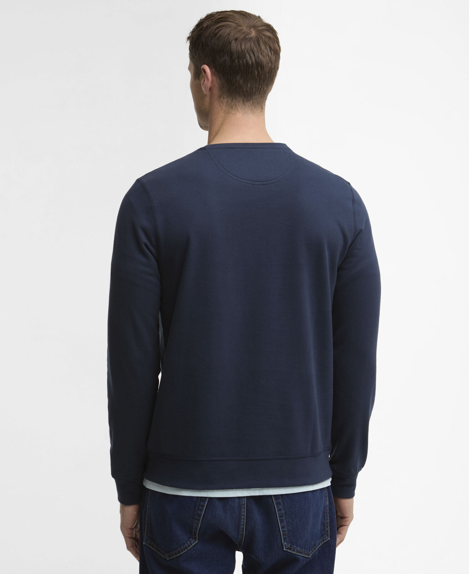 Berwick Crew Neck Jumper Navy