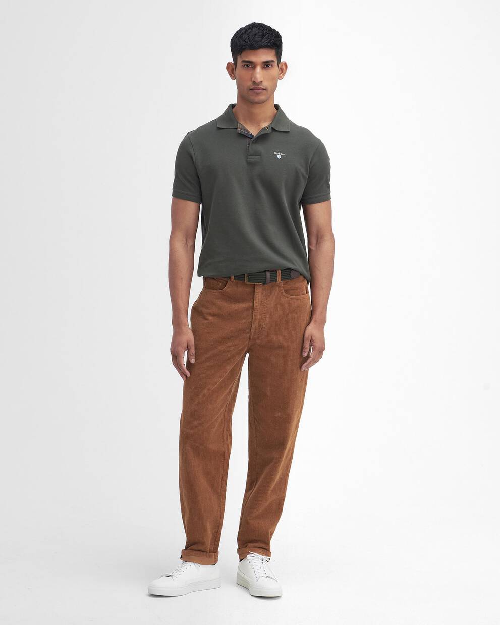 Stretch Cord Regular Trousers