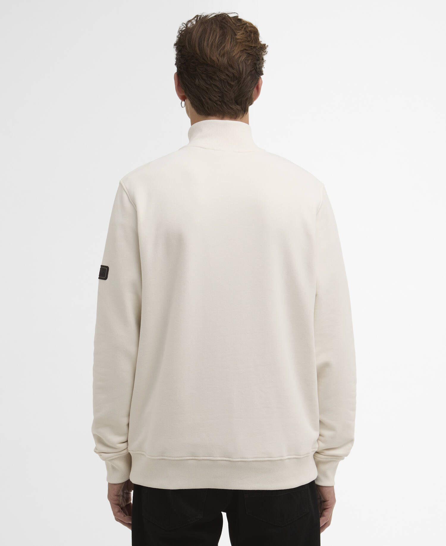 Ehan Quarter-Zip Sweatshirt Whisper White image number 2