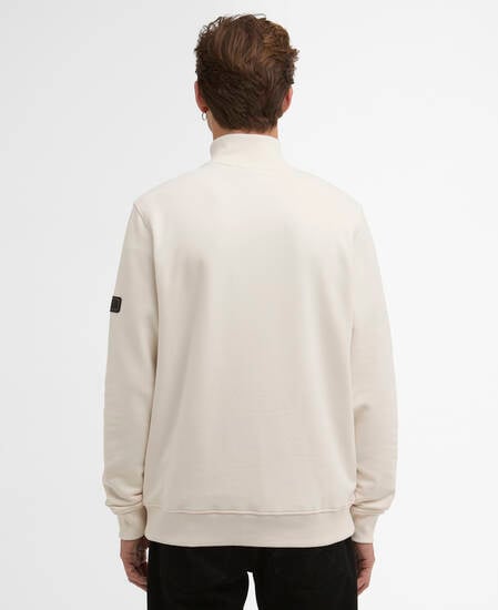 Ehan Quarter-Zip Sweatshirt Whisper White
