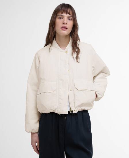 Costello Bomber Jacket Neutral Costello Bomber Jacket Neutral