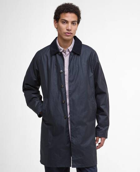 Impermeabile cerato Lorden Navy