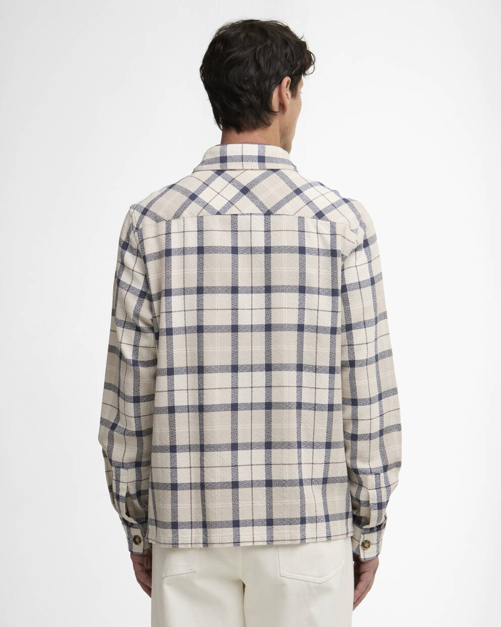 Vennel Textured Tartan Overshirt